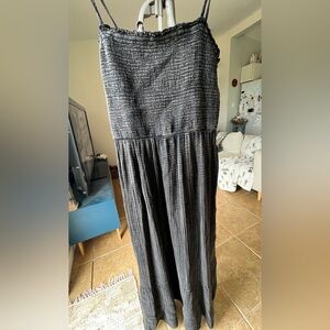 Marisol Smocked Gauze Maxi Dress